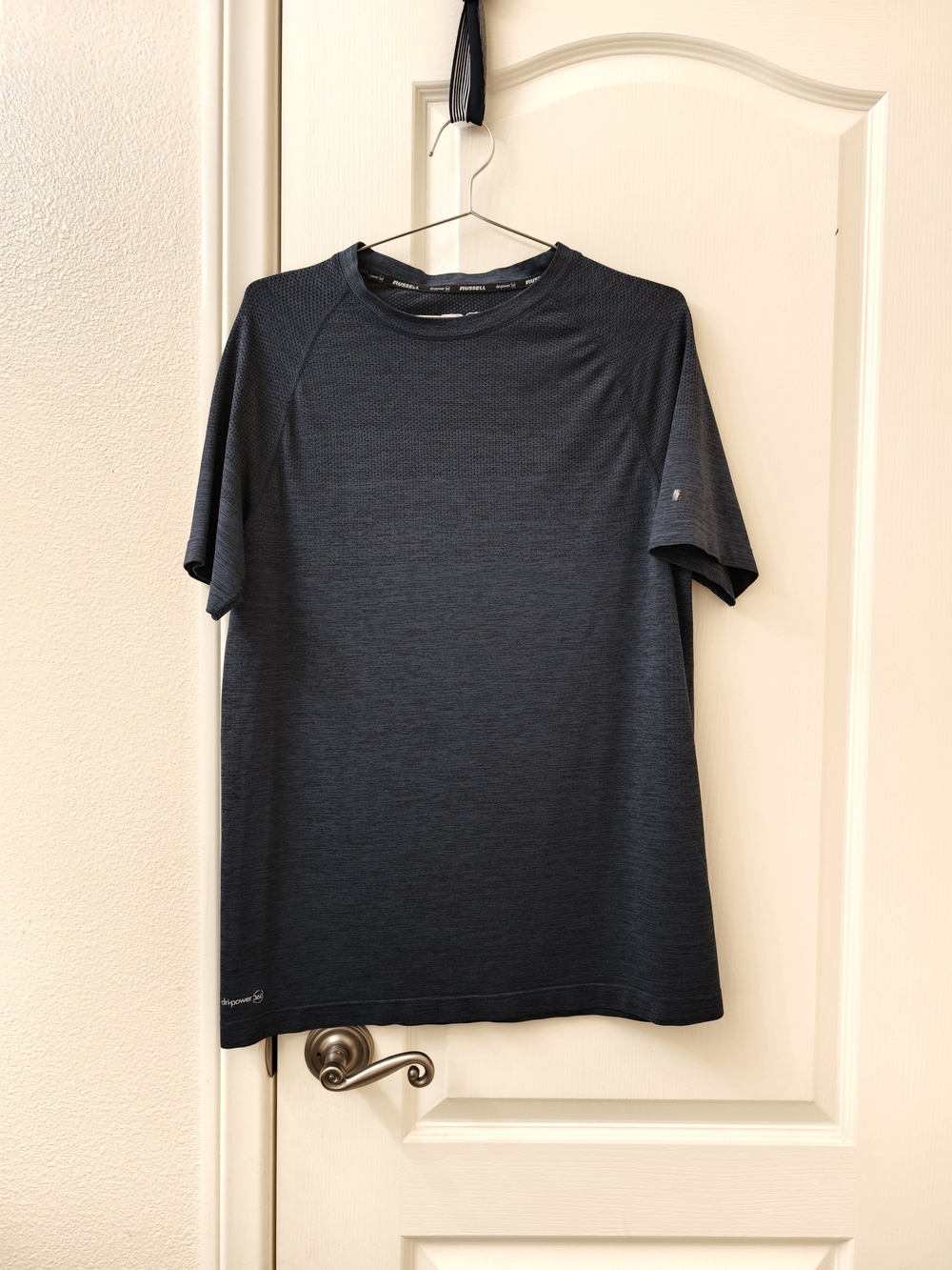 Russell Athletic Short-Sleeve Performance Tee in Navy Heather